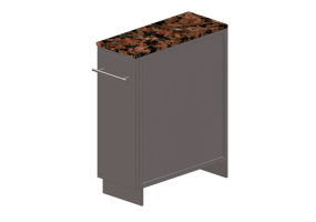 Meubles 3D - Meuble de cuisine modulaire - Sunstone - SBC12SSRS
