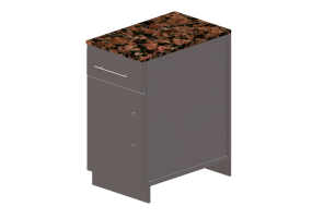 M&oacute;veis 3D - M&oacute;vel para cozinha modular - Sunstone - SBC18CSDR