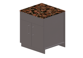 M&oacute;veis 3D - M&oacute;vel para cozinha modular - Sunstone - SBC30CDD