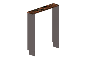 Muebles 3D - Panel separador para muebles de cocina - Sunstone - SCC6SPF