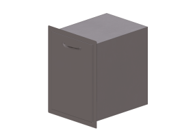 Mobili 3D - Cassetto in metallo - Sunstone - A TRHD
