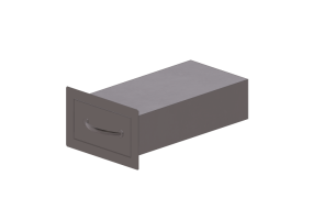 3D Furniture - Metal drawer - Sunstone - B SD6