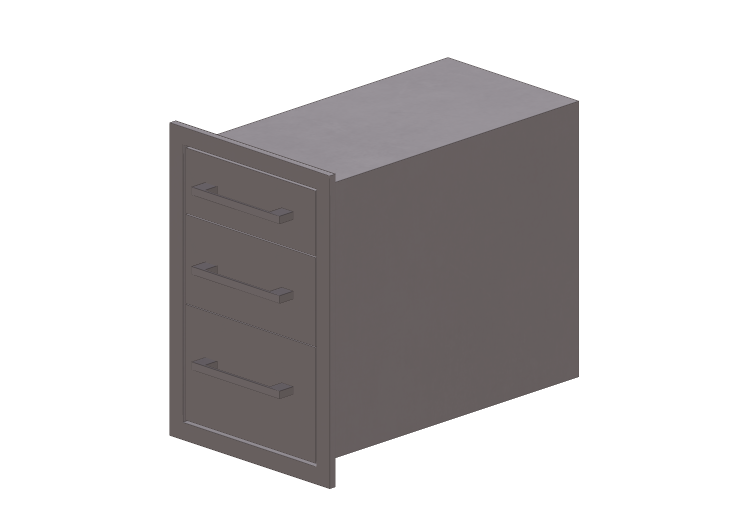 3D Furniture - Metal drawer - Sunstone - BA TD18 - Sunstone 3D Furniture - Metal drawer - Sunstone - BA TD18 - Sunstone