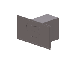 Mobili 3D - Cassetto in metallo - Sunstone - C DDC42
