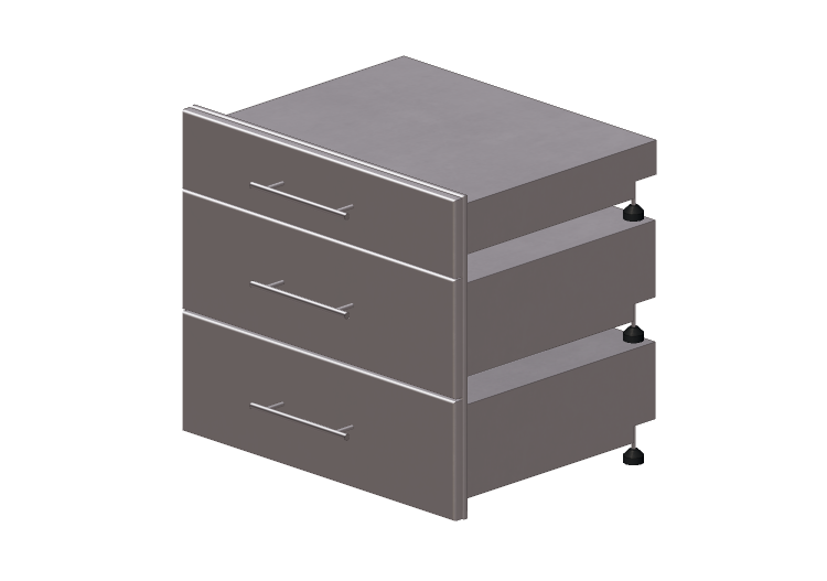 Móveis 3D - Gaveta de metal - Sunstone - DE MD30 X2 - DE... Móveis 3D - Gaveta de metal - Sunstone - DE MD30 X2 - DE...