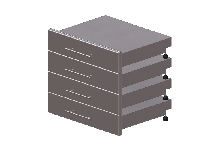 3D Furniture - Metal drawer - Sunstone - DE SD30 X4 -... 3D Furniture - Metal drawer - Sunstone - DE SD30 X4 -...