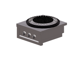 3D Electrical Appliances - Gas cooker - Sunstone - SUN24PCB
