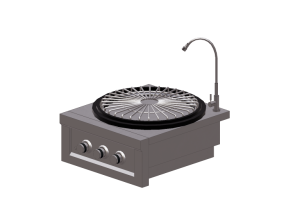 3D Electrical Appliances - Gas cooker - Sunstone - SUN24PCB