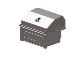 Electroménagers 3D - Barbecue en acier - Sunstone - SUNCHSZ30