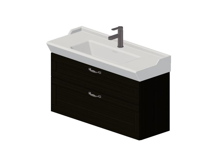 Meubles 3D - Lavabo avec meuble - Svedbergs - Stil 100/Stil... Meubles 3D - Lavabo avec meuble - Svedbergs - Stil 100/Stil...
