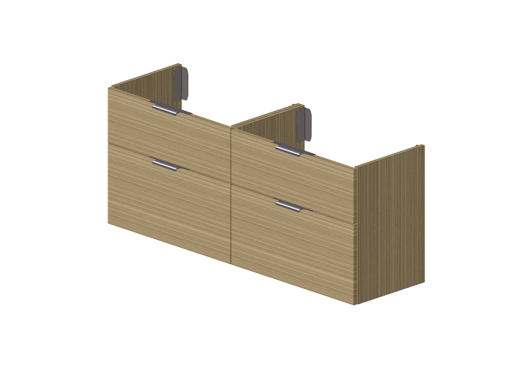 3D Furniture - Double wooden cabinet - Svedbergs - 131210 -... 3D Furniture - Double wooden cabinet - Svedbergs - 131210 -...