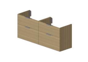 Mobili 3D - Mobile doppio in legno - Svedbergs - 131210 