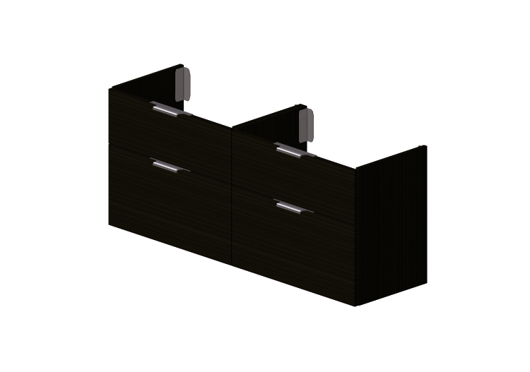 Mobili 3D - Mobile doppio in legno - Svedbergs - 181210 -... Mobili 3D - Mobile doppio in legno - Svedbergs - 181210 -...