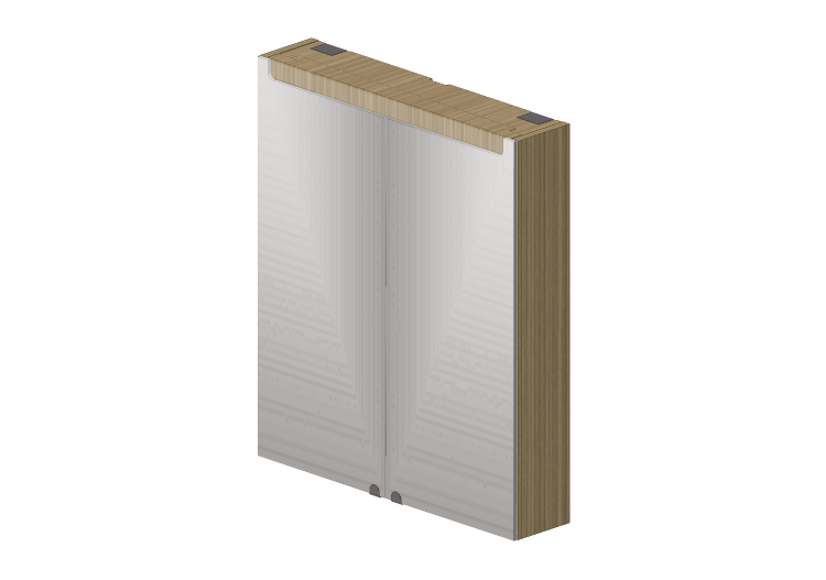 Muebles 3D - Espejo de madera con led - Svedbergs - 213060... Muebles 3D - Espejo de madera con led - Svedbergs - 213060...