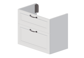 3D Furniture - Wood Cabinet - Svedbergs - 25612