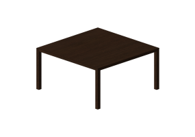 Mesas 3D - Mesa cuadrada de madera - Bespoke - 27844 - EG37