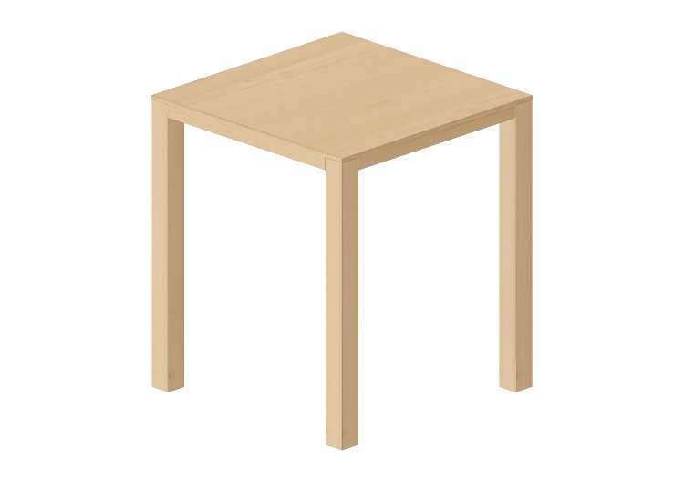 Tavoli 3D - Tavolo quadrato in legno - Bespoke - 27804 -... Tavoli 3D - Tavolo quadrato in legno - Bespoke - 27804 -...