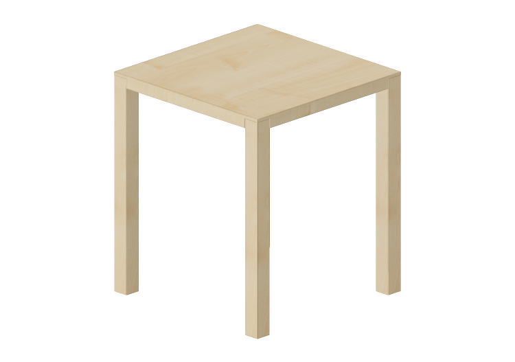 Tavoli 3D - Tavolo quadrato in legno - Bespoke - 27804 -... Tavoli 3D - Tavolo quadrato in legno - Bespoke - 27804 -...