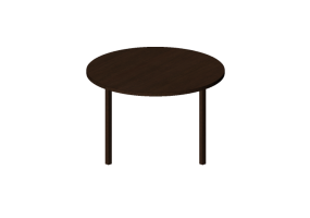 Tables 3D - Table ronde en bois - Bespoke - 27874 - EG57