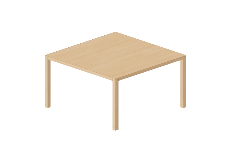 3D Tisch - Quadratischer Tisch aus Holz - Bespoke - 27844 -... 3D Tisch - Quadratischer Tisch aus Holz - Bespoke - 27844 -...