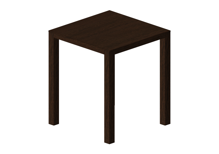 Tables 3D - Table carrée en bois - Bespoke - 27804 - EG47 -... Tables 3D - Table carrée en bois - Bespoke - 27804 - EG47 -...