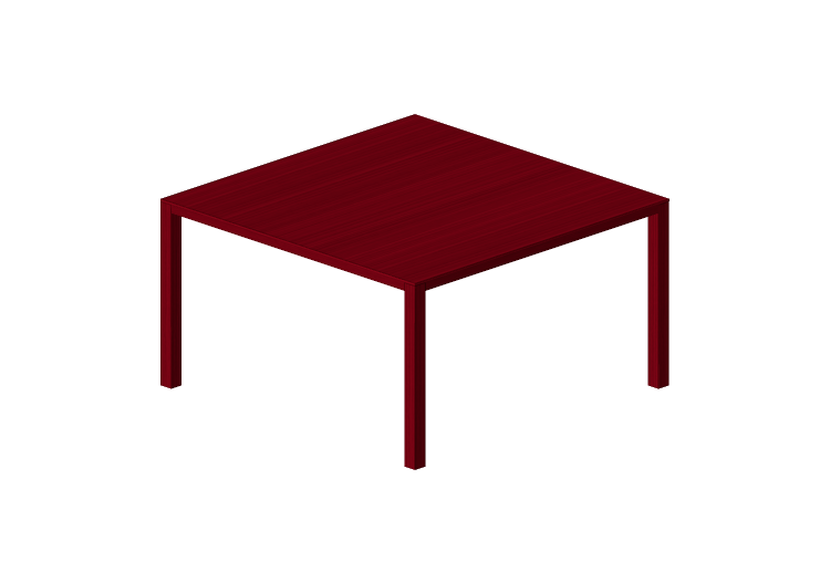 Tavoli 3D - Tavolo quadrato in legno - Bespoke - 27844 -... Tavoli 3D - Tavolo quadrato in legno - Bespoke - 27844 -...