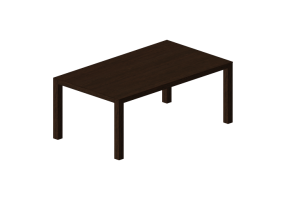Mesas 3D - Mesa retangular de madeira - Bespoke - 27824 - EG17