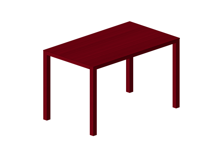 3D Tables - Rectangular table in wood - Bespoke - 27824 -... 3D Tables - Rectangular table in wood - Bespoke - 27824 -...