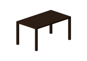 3D Tables - Rectangular table in wood - Bespoke - 27824 - EG37