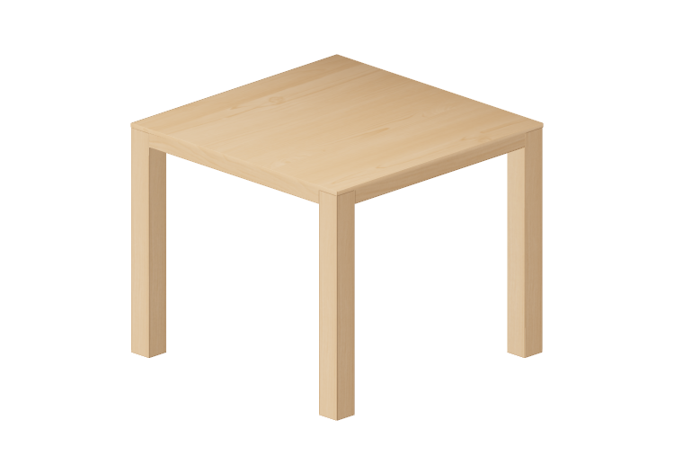 Tavoli 3D - Tavolo quadrato in legno - Bespoke - 27804 -... Tavoli 3D - Tavolo quadrato in legno - Bespoke - 27804 -...
