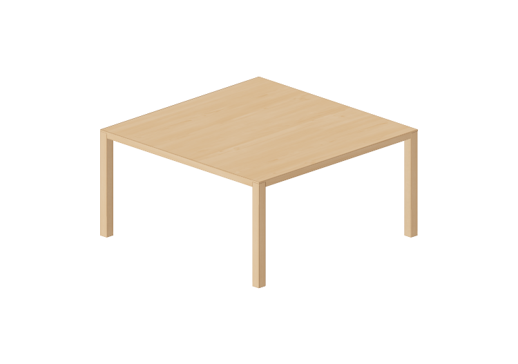 Tables 3D - Table carrée en bois - Bespoke - 27844 - EM36 -... Tables 3D - Table carrée en bois - Bespoke - 27844 - EM36 -...