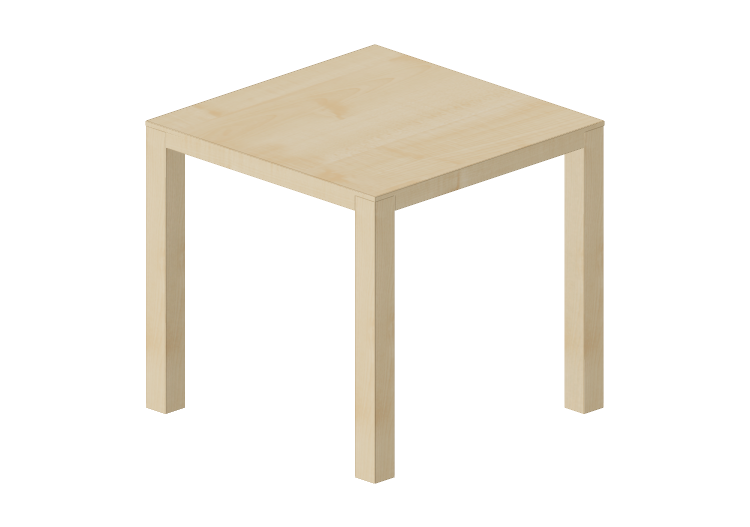 3D Tables - Square table in wood - Bespoke - 27804 - E121 -... 3D Tables - Square table in wood - Bespoke - 27804 - E121 -...