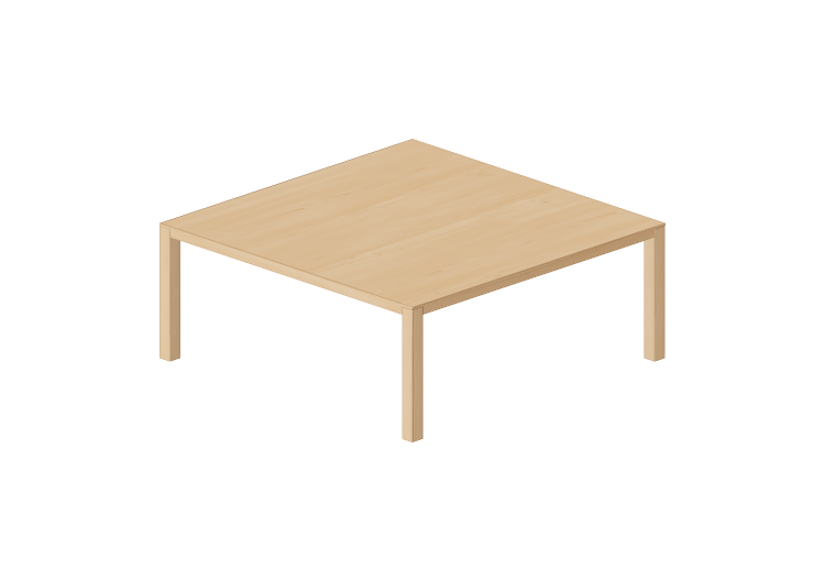 3D Tisch - Quadratischer Tisch aus Holz - Bespoke - 27844 -... 3D Tisch - Quadratischer Tisch aus Holz - Bespoke - 27844 -...