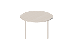 3D Tables - Round table in wood - Bespoke - 27874 - E353