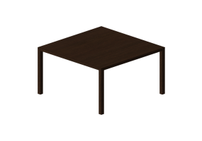 3D Tables - Square table in wood - Bespoke - 27844 - EG47
