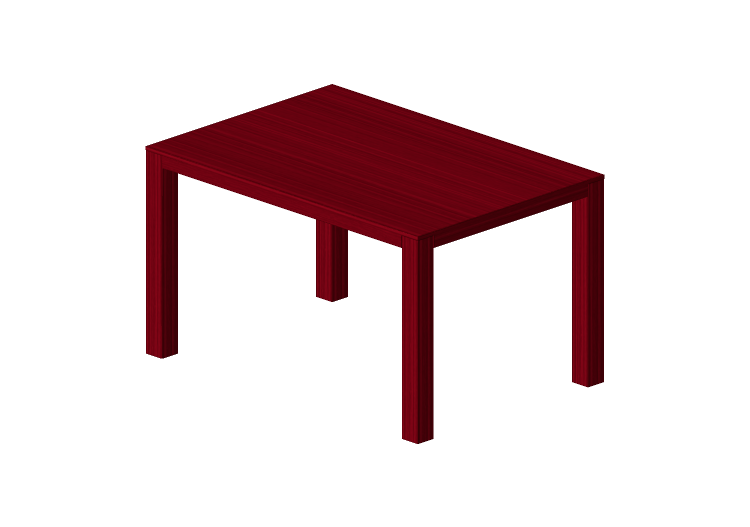 Tables 3D - Table rectangulaire en bois - Swedese - Bespoke... Tables 3D - Table rectangulaire en bois - Swedese - Bespoke...