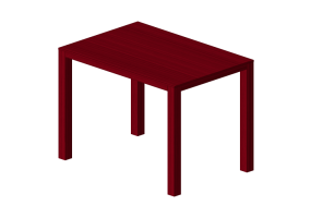 3D Tables - Wooden Rectangular table - Swedese - Bespoke - 27814 - EQ38