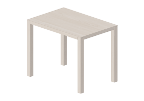 Mesas 3D - Mesa retangular de madeira - Swedese - Bespoke - 27814 - E343