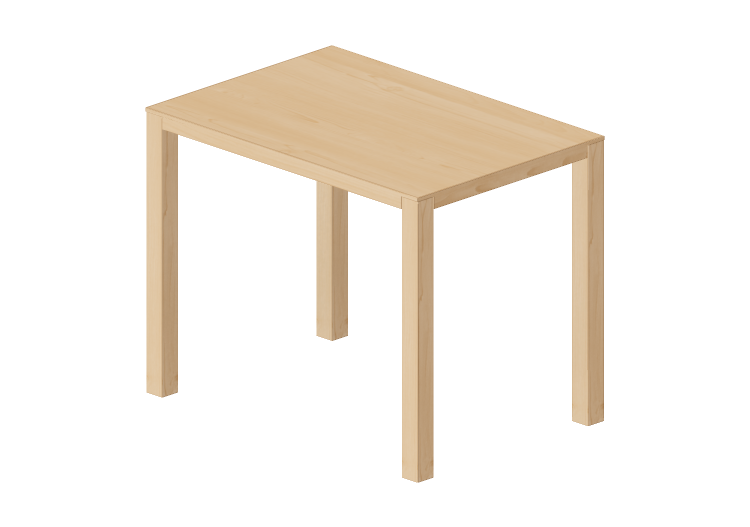 Tables 3D - Table rectangulaire en bois - Swedese - Bespoke... Tables 3D - Table rectangulaire en bois - Swedese - Bespoke...