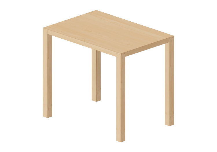 Tables 3D - Table rectangulaire en bois - Swedese - Bespoke... Tables 3D - Table rectangulaire en bois - Swedese - Bespoke...