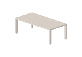Mesas 3D - Mesa retangular de madeira - Swedese - Bespoke - 27834 - E313