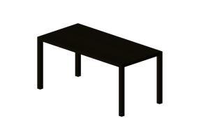 3D Tisch - Rechteckiger Holztisch - Swedese - Bespoke - 27834 - E545