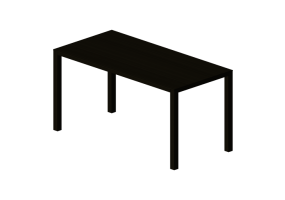 3D Tables - Wooden Rectangular table - Swedese - Bespoke - 27834 - E555