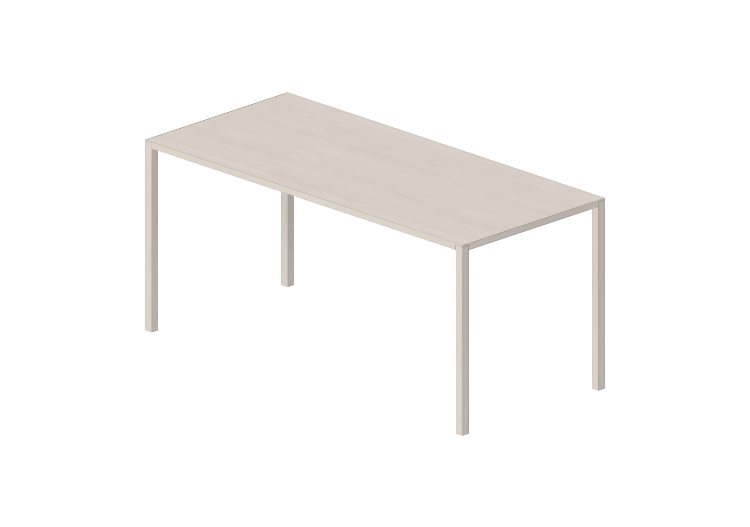 Mesas 3D - Mesa rectangular de madera - Swedese - Bespoke -... Mesas 3D - Mesa rectangular de madera - Swedese - Bespoke -...