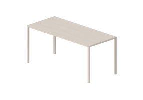 Mesas 3D - Mesa retangular de madeira - Swedese - Bespoke - 27915 - E3