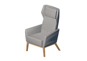 Poltronas y Sof&aacute;s 3D - Sill&oacute;n de cuero - Select - 13450&ndash; 980- ELMSOF43283