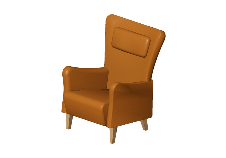 Sofás 3D - Poltrona de couro - Stepp - 14701 - 81980 -... Sofás 3D - Poltrona de couro - Stepp - 14701 - 81980 -...