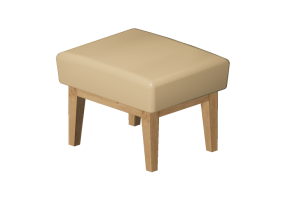 Chairs and Sofas 3D - Leather footrest - Select - 13420- B1920 - NEVILL87241
