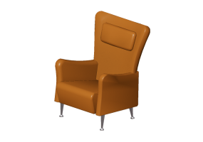 Sof&aacute;s 3D - Poltrona de couro - Stepp - 14701 - 13980 - ELMBAL43001