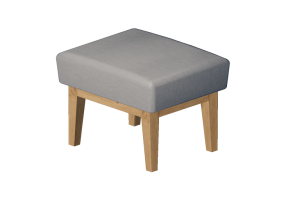 3D Sessel und Sofas - Fußstütze aus Stoff - Select - 13420- B1920 - SVESTE990